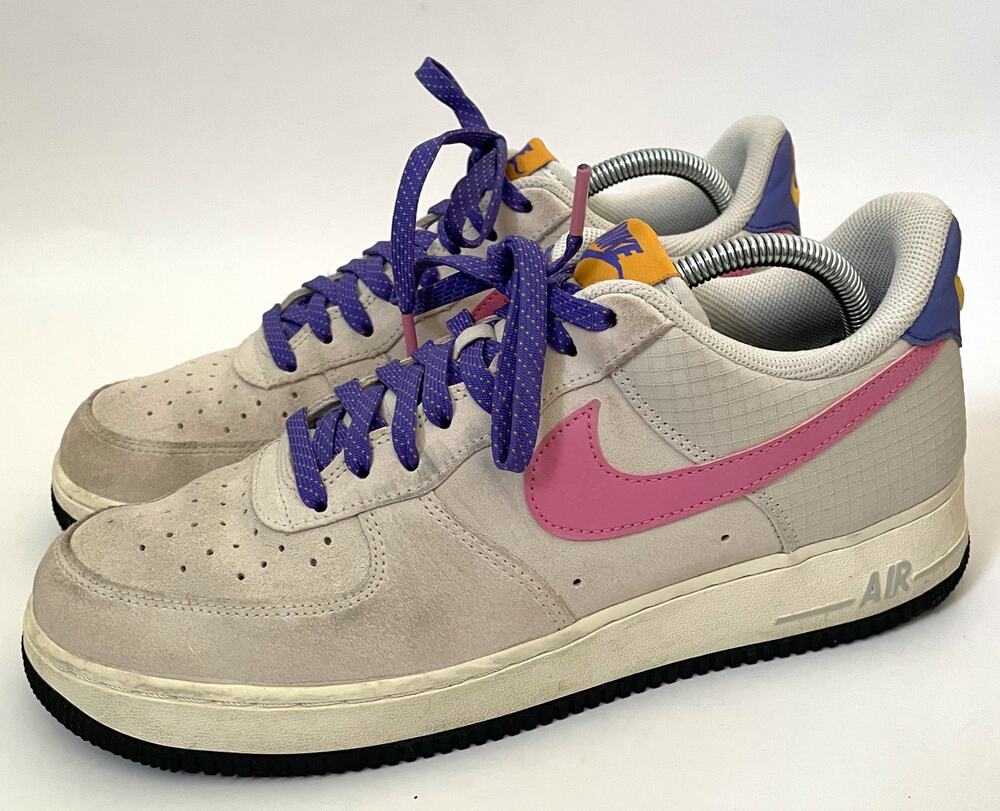 Nike Air Force 1 '07 Phantom CU3007-061 Sneakers Purple Beige Size 10.5
